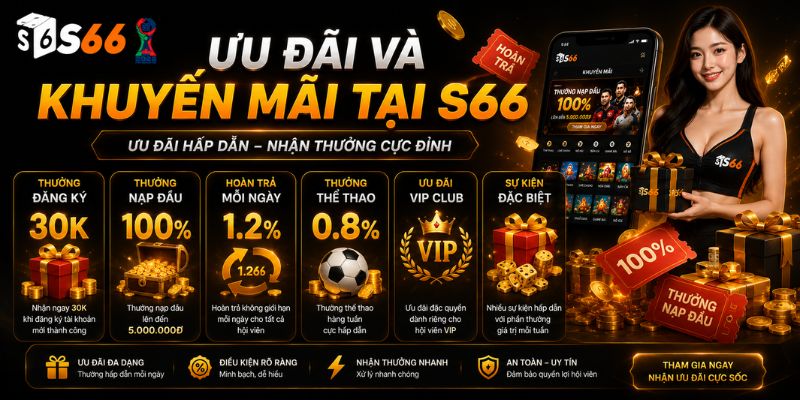 Ưu Đãi Và Khuyến Mãi Tại S66